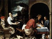 ORRENTE, Pedro The Supper at Emmaus oil painting artist